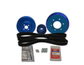 48-YSP-4JH-B - Yanmar Serpentine Pulley Kit  4JH4HTE, TE, DTE