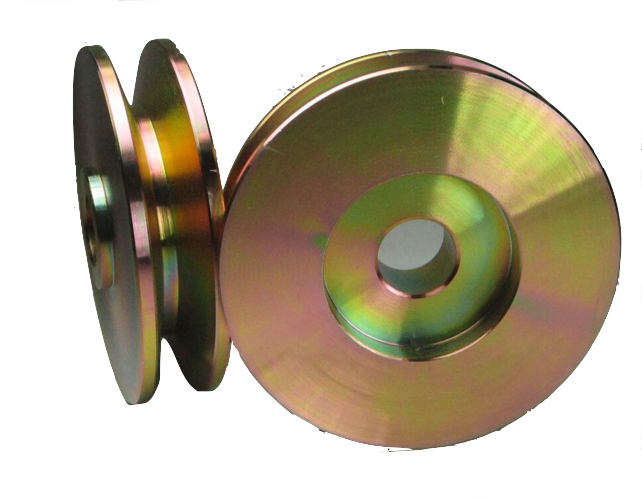 24-2100 - Pulley Sgl. Vee 1/2" 17mm 3.4" 6-Series / 94 Series