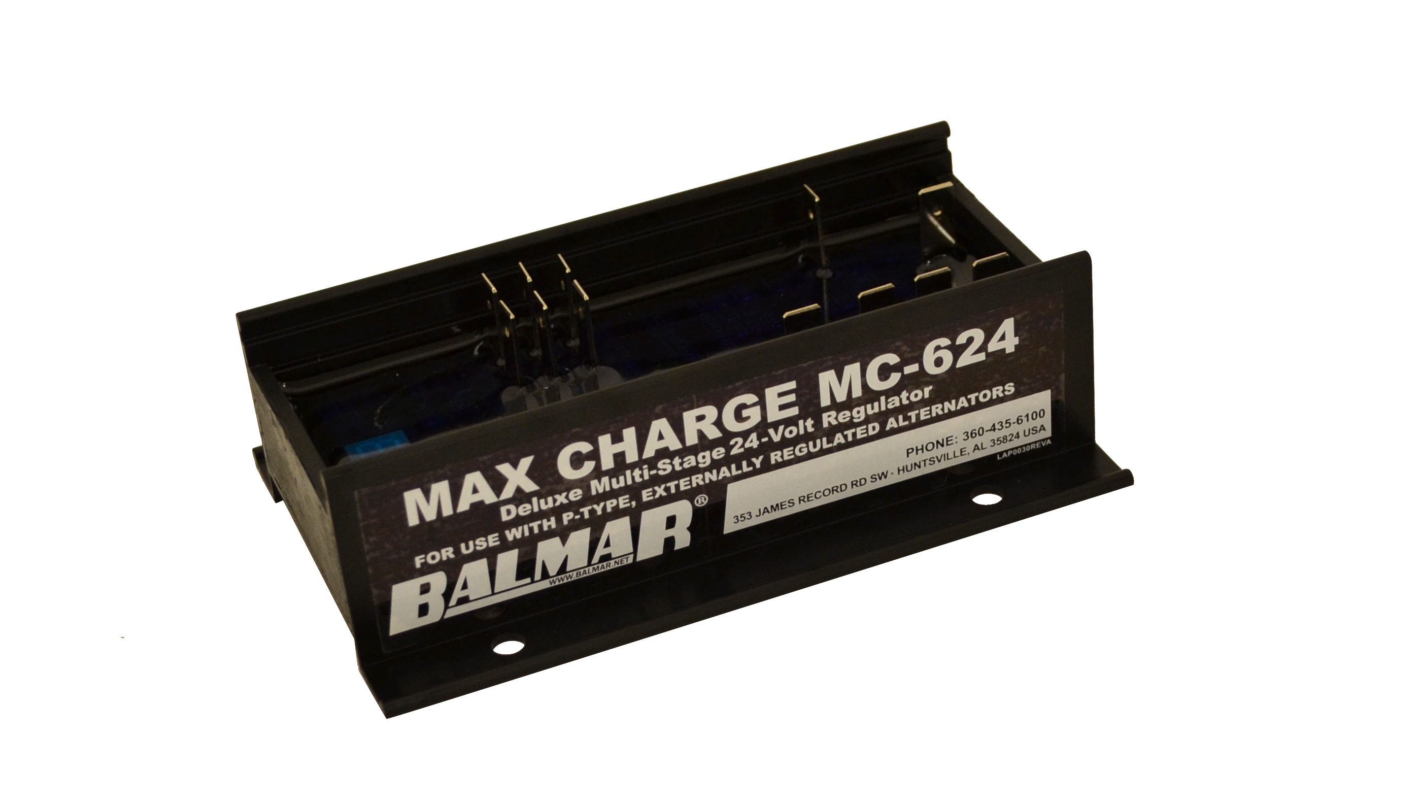 MC-624 - Balmar 24V Alternator Voltage Regulator (10A Max Field Current)
