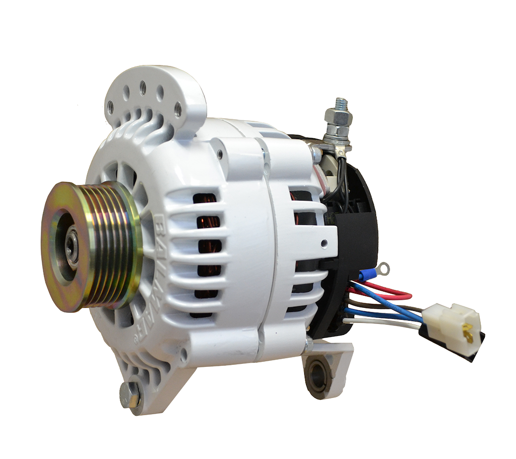 604-120-K6 - Alternator, 604 Series, 120a, 12v, 4"ID SaddleMT,  K6, IsoGrd
