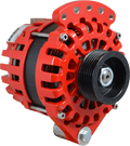 XT-SF-24-90-K6 - Alternator, XT Series, 90A, 24V, Spindle Mount (Single Foot), 1-2in, K6 Serpentine Pulley, Case Ground