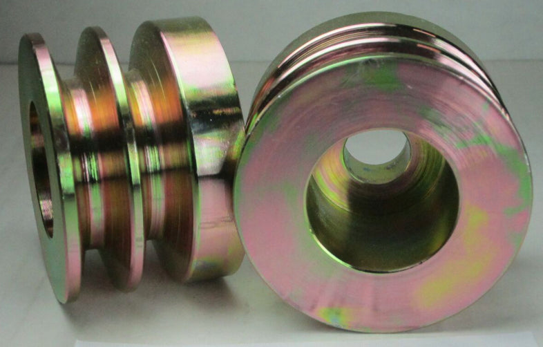 61-0060 - Pulley  Dual , 2.7"  1/2" V 17mm  (For Yanmar 6CX)