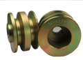 4038-CAM - Pulley Dual 2.7" x 1/2" w/ 3/8" spacing