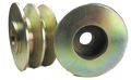 1330 - Pulley  Dual, 2.9" x   DV 17 mm