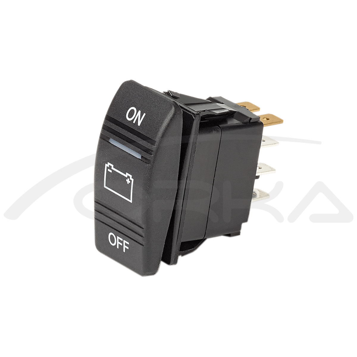 Panel Switch Momentary SPDT + LED