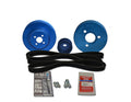 48-YSP-3JH-A - Yanmar Serpentine Pulley Kit  3JH5, 3JH4-E, 4JH4-E, 4JH5