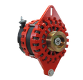 XT-SF-250-K6 - Alternator, XT Series, 250A, 12V, Spindle Mount (Single Foot), 1-2in, K6 Serpenine Pulley, Case Ground