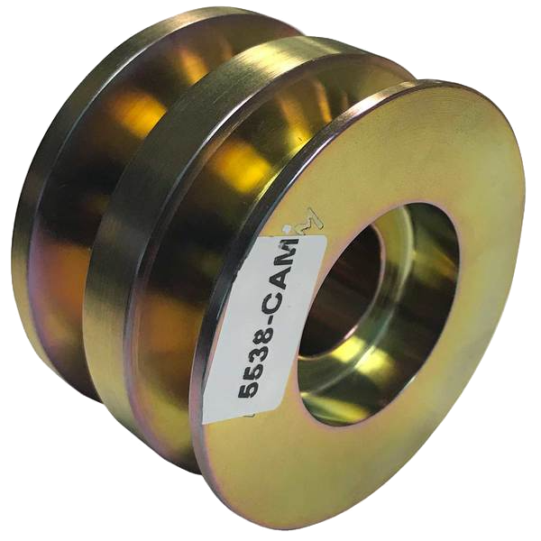 5538-CAM - Pulley Dual 2.7” x 1/2” V, .875 Bore