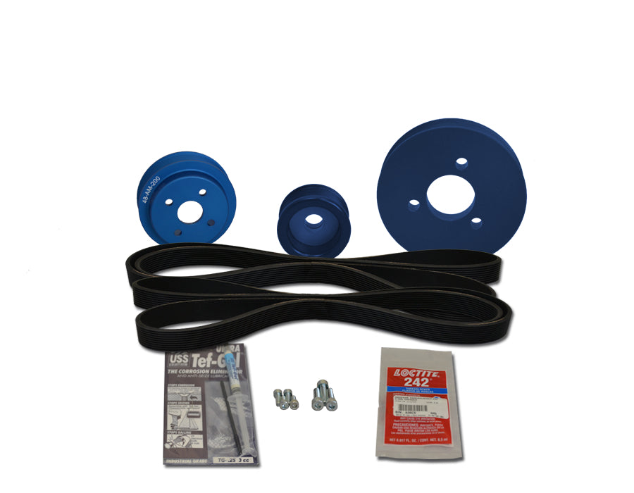 48-VSP-M4.17 - Vetus Serpentine Pully Kit Vetus M4.17