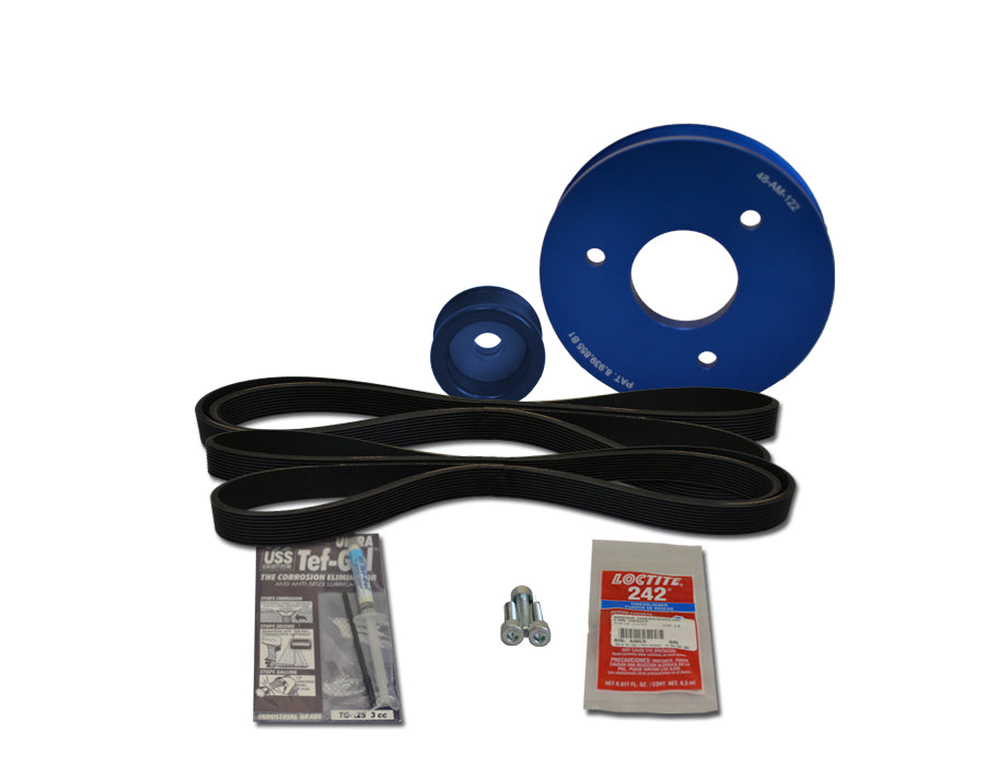 48-YSP-3HM-A - Yanmar Serpentine Pully Kit  3HM35, 3HM