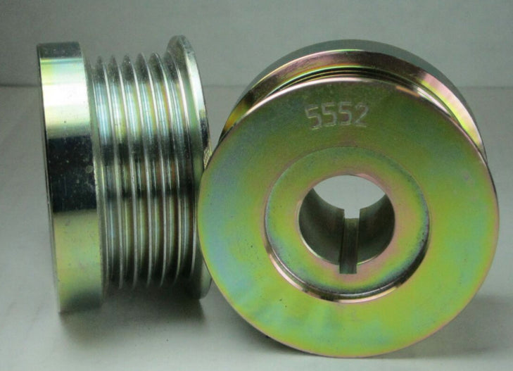 5552 - Pulley  K-6, 2.7"  (Serp)  .875"