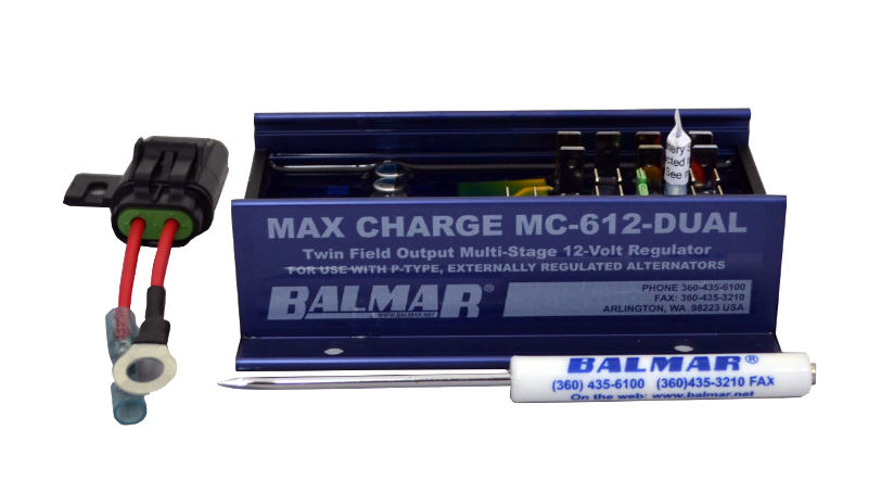 MC-612-DUAL - Balmar 12V Alternator Voltage Regulator