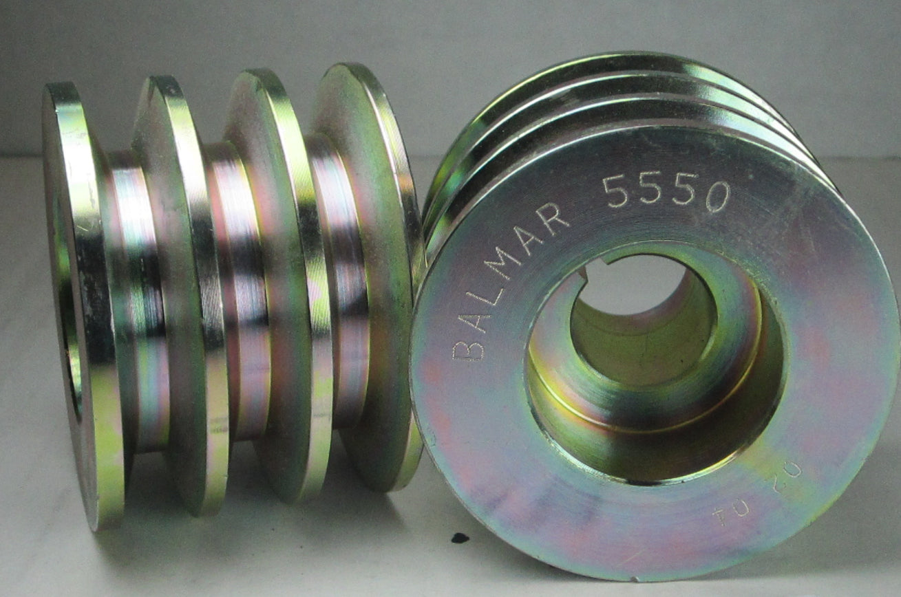 5550 - Pulley   Triple, 2.9" 1/2"  V .875"