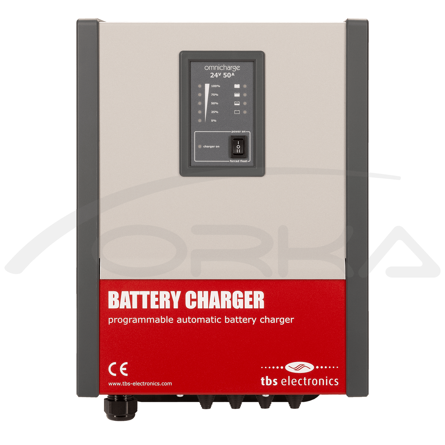 OC24-50 | Omnicharge 24-50 (100-260Vac in, 24V out, 50A out, 3 outputs)