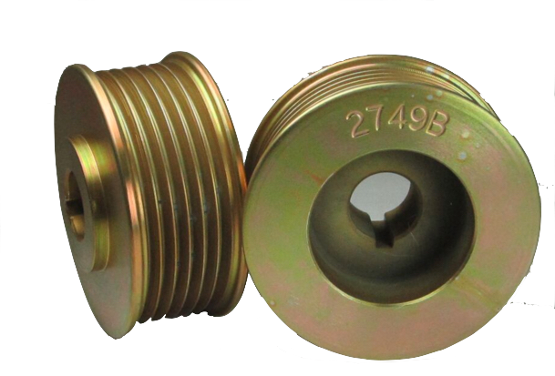 2749-B - Pulley  K-6, 2.7"  (Serp.) 17 mm