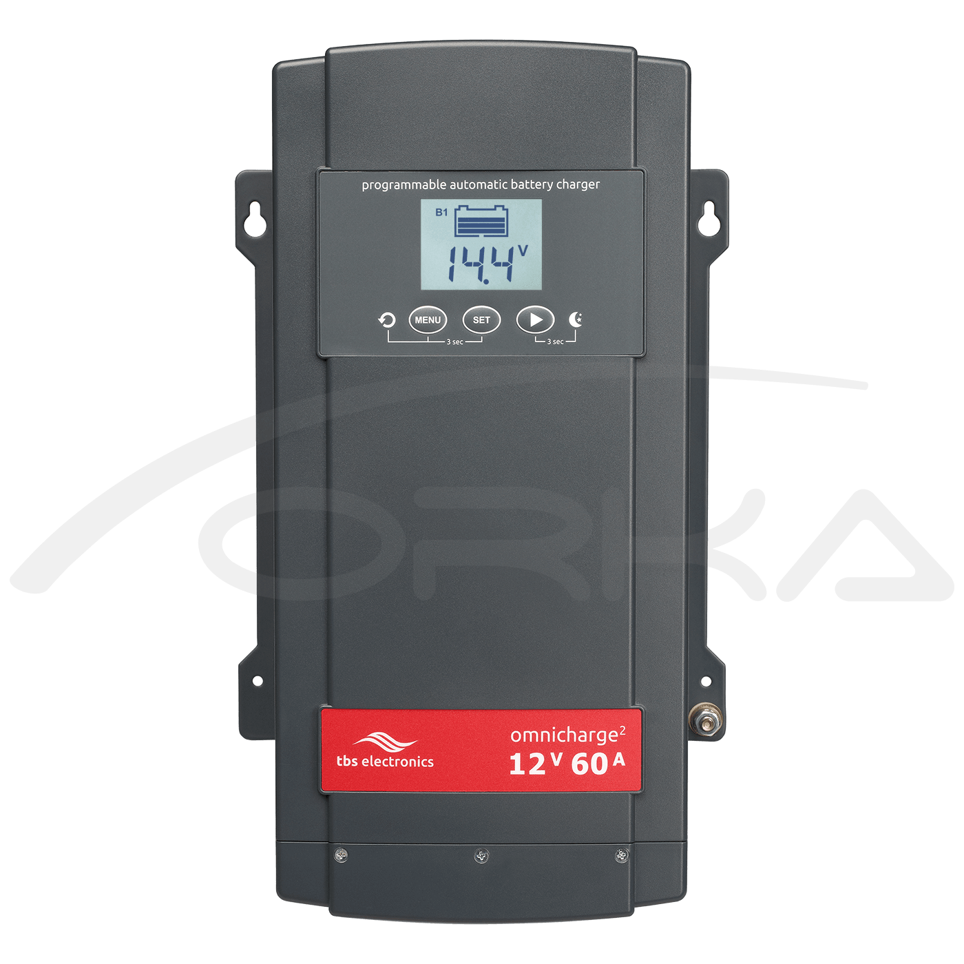 OC12-60 | Omnicharge2 12-60 (90-265Vac in, 12V out, 60A out, 3 outputs)